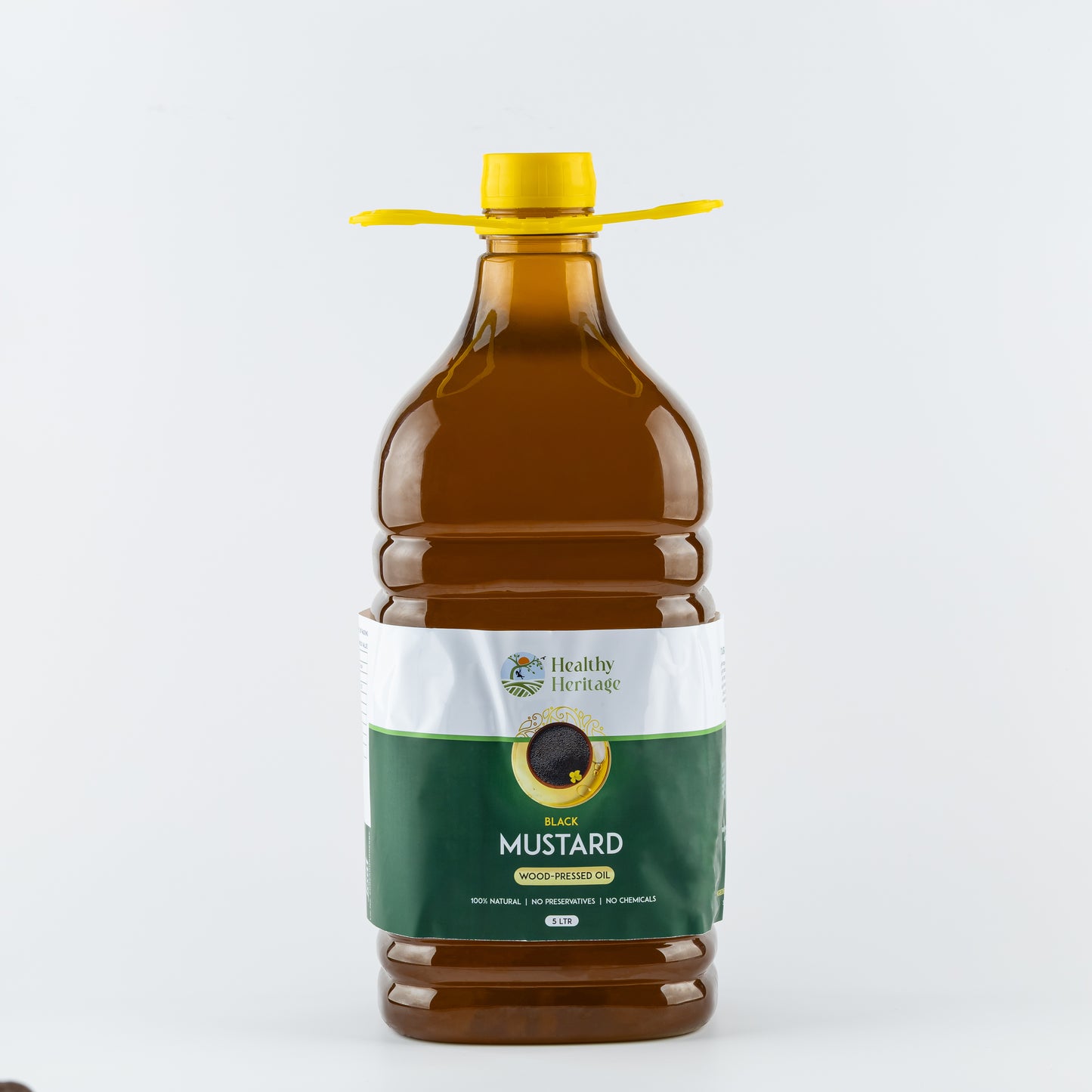 Wood-Pressed Black Mustard Oil