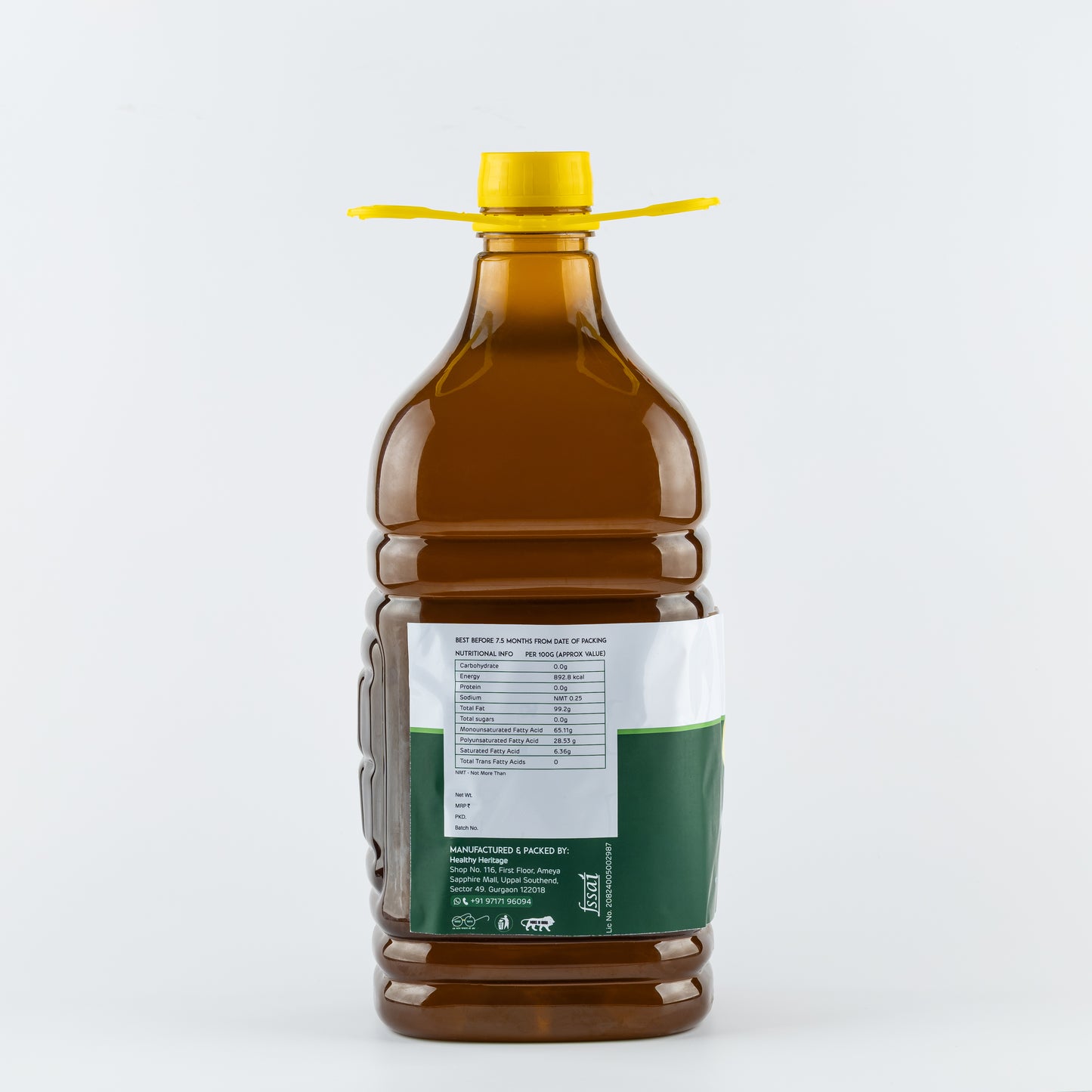 Wood-Pressed Black Mustard Oil