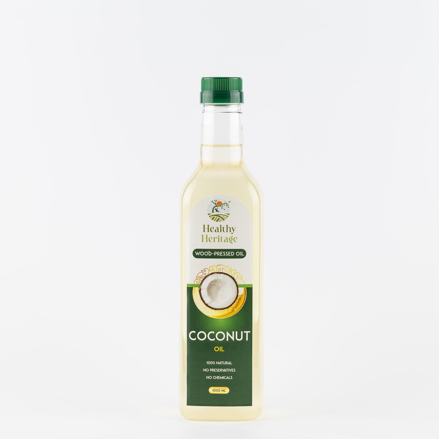 Wood-Pressed Coconut Oil