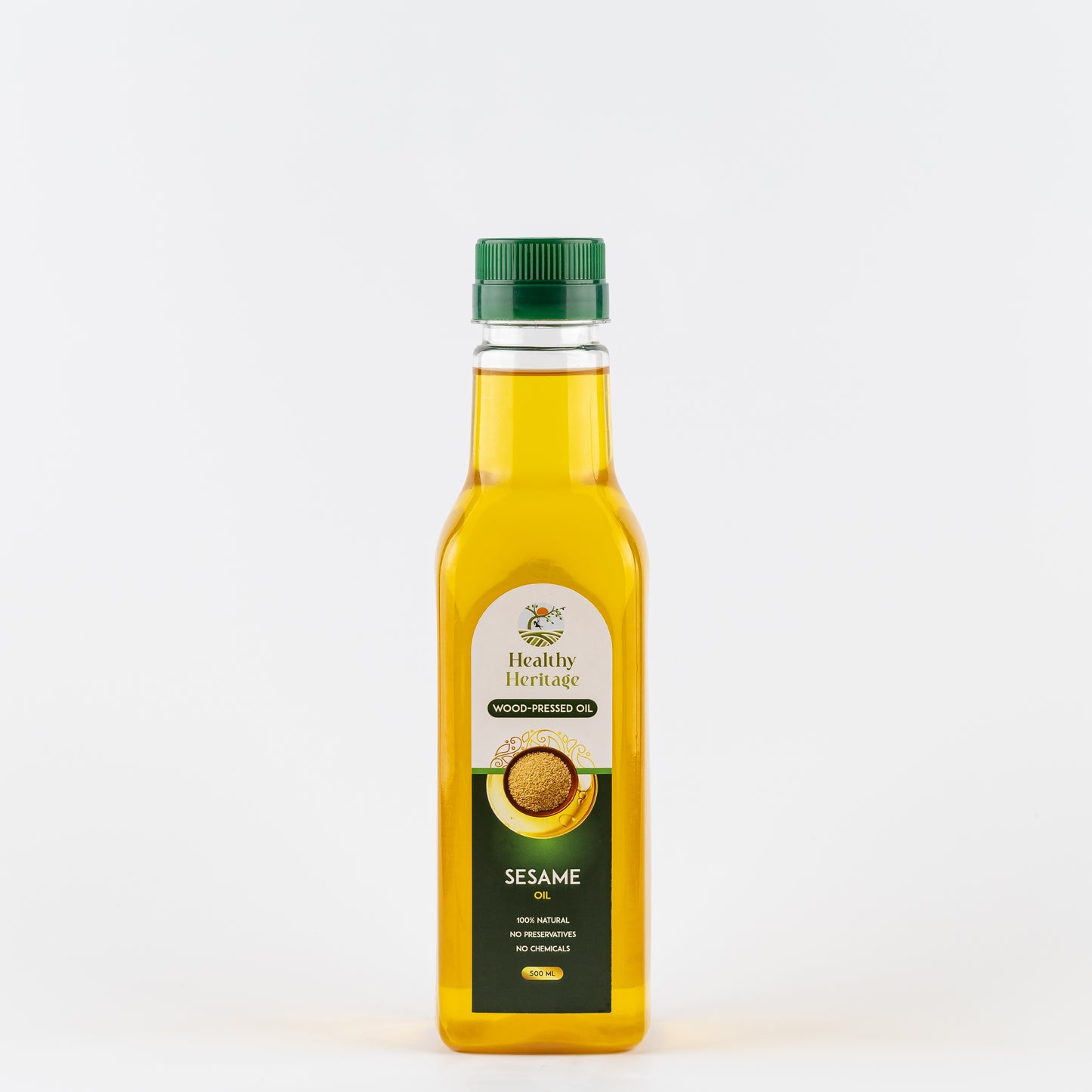 Wood-Pressed Sesame Oil