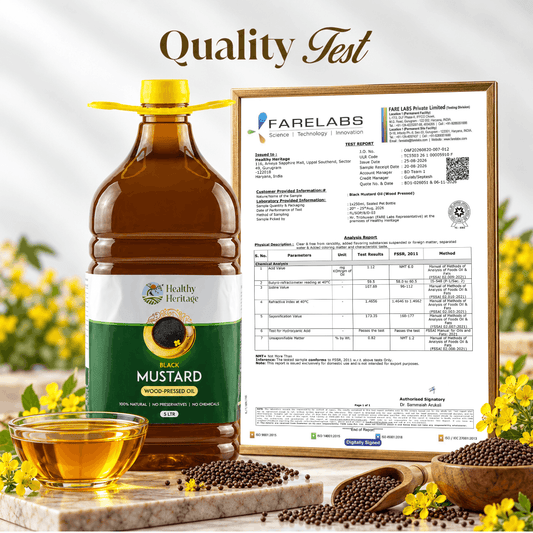 Wood Pressed Black Mustard Oil