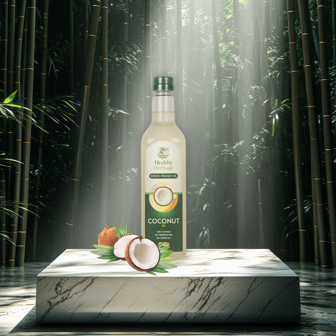 Wood-Pressed Coconut Oil (Single Pressed)