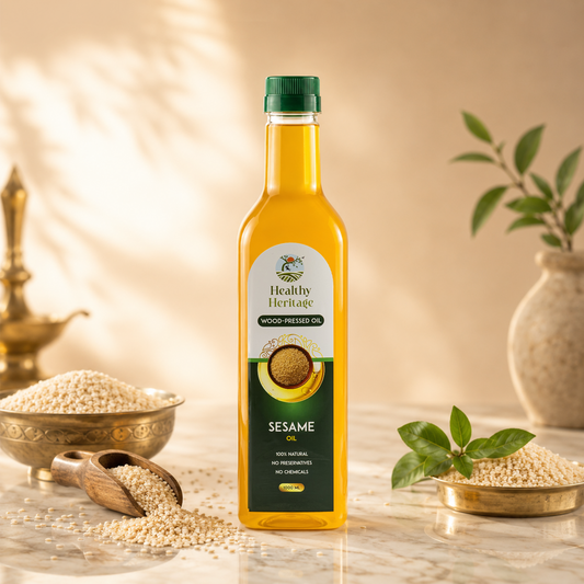 Wood Pressed Sesame Oil (Copy)