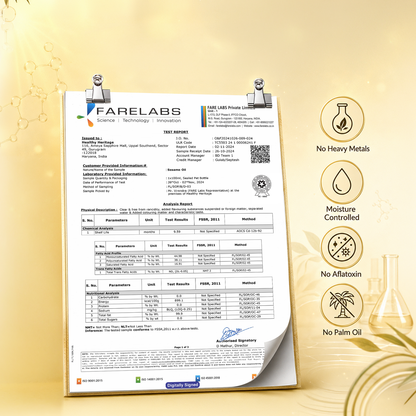 Wood Pressed Sesame Oil (Copy)